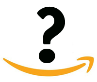 amazon logo with a question mark