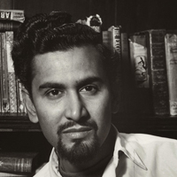 Photographic portrait of Sam Selvon from the National Portrait Gallery