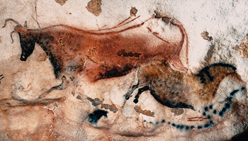 lascaux cave painting of animal
