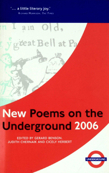 cover of poems on the underground book